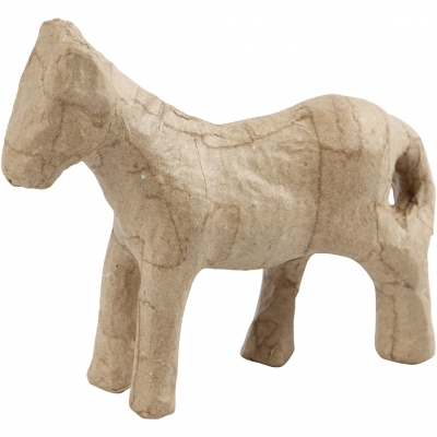 Hest, H: 12 cm, 1 stk.