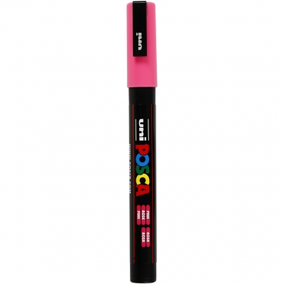 Posca Tusch, streg 0,9-1,3 mm, pink, 1stk./ 1 stk.