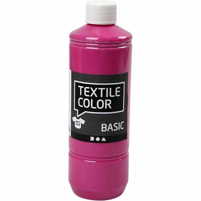 Textile Color, pink, 500ml/ 1 fl.