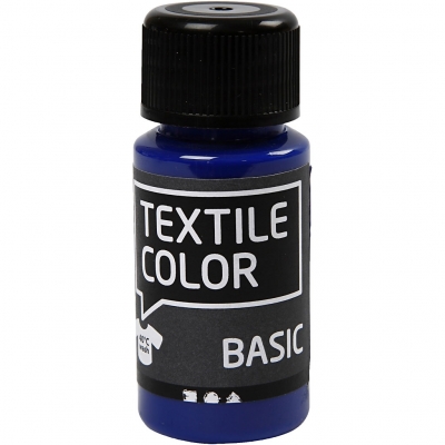 Textile Color, primær blå, 50ml/ 1 fl.