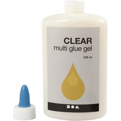 Clear Multi Glue Gel, 236ml/ 1 fl.