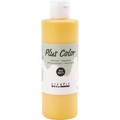 Plus Color Hobbymaling, yellow sun, 250ml/ 1 fl.