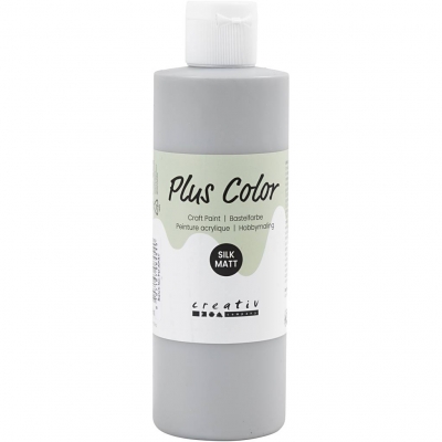 Plus Color Hobbymaling, rain grey, 250ml/ 1 fl.