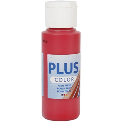 Plus Color Hobbymaling, berry red, 60ml/ 1 fl.