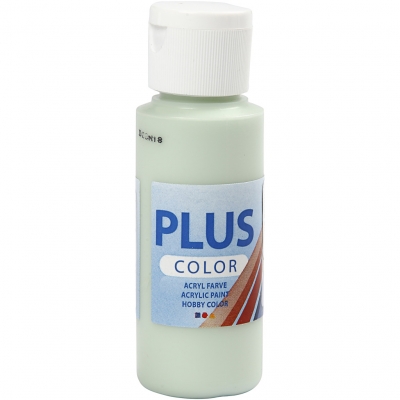 Plus Color Hobbymaling, vår grøn, 60 ml/ 1 fl.