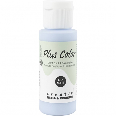 Plus Color Hobbymaling, lyseblå, 60 ml/ 1 fl.