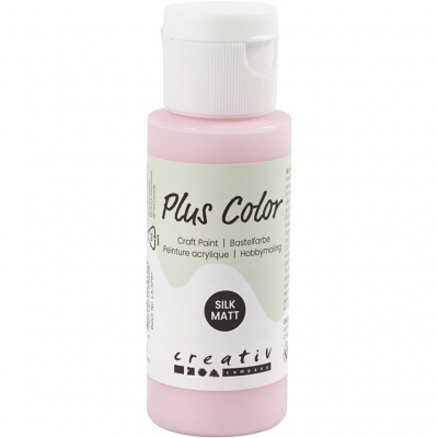 Plus Color Hobbymaling, soft pink, 60ml/ 1 fl.