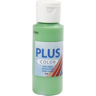 Plus Color Hobbymaling, bright green, 60ml/ 1 fl.