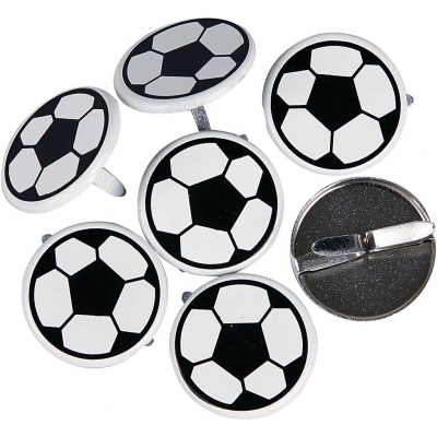 Dekonitter, fodbold, diam. 20 mm, 30 stk./ 1 pk.