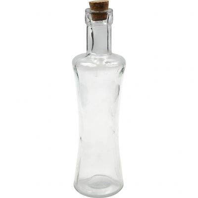 Flaske, H: 21 cm, hulstr. 1,5 cm, 250 ml, 12 stk./ 1 pk.