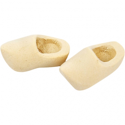 Hollandske træsko, L: 30 mm, 2par/ 1 pk.