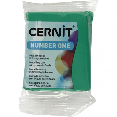 Cernit, green (600), 56g/ 1 pk.