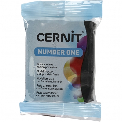 Cernit, black (100), 56g/ 1 pk.