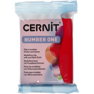 Cernit, x-mas red (463), 56g/ 1 pk.