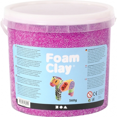 Foam Clay®, lilla neon, 560g/ 1 spand