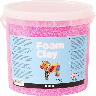 Foam Clay®, neon pink, 560g/ 1 spand