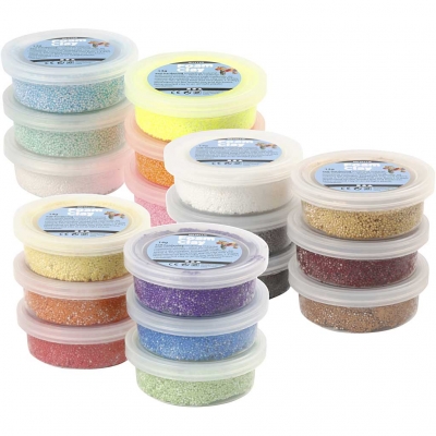 Foam Clay®, ass. farver, 3x30pk./ 1 pk.