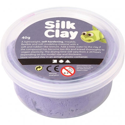 Silk Clay®, lilla, 40g/ 1 ds.