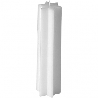 Lysstøbeform, seks-stjerne, str. 220x55 mm, 1 stk.
