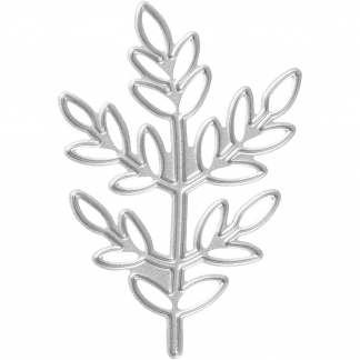 Skæreskabelon, kvist, str. 4,4x6,5 cm, 1 stk.