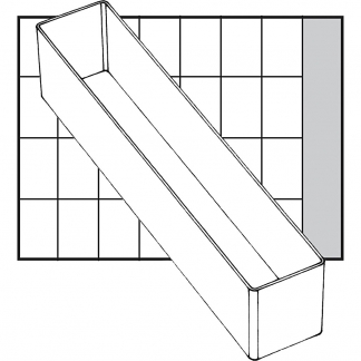 Basisindsats, H: 47 mm, str. 218x39 mm, 1 stk.