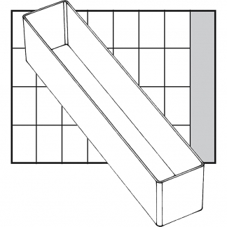 Basisindsats, H: 47 mm, str. 218x39 mm, 1stk./ 1 stk.