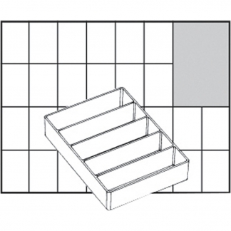 Basisindsats, H: 24 mm, str. 109x79 mm, 1 stk.