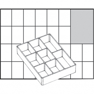 Basisindsats, H: 24 mm, str. 109x79 mm, 1stk./ 1 stk.