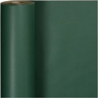 Gavepapir, B: 50 cm, 60 g, grøn, 100 m/ 1 rl.