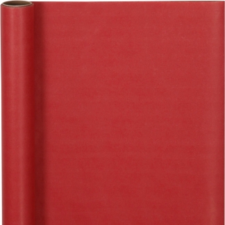 Gavepapir, B: 50 cm, 60 g, rød, 5 m/ 1 rl.