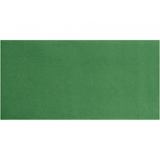 Crepepapir, ark 50x250 cm, gr&oslash;n, 10 l&aelig;g/ 1 pk.