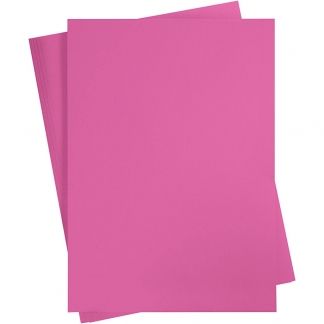 Karton, A2, 420x594 mm, 180 g, pink, 100 ark/ 1 pk.