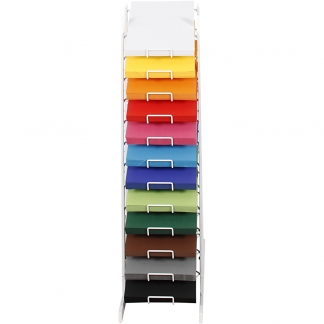 Kulørt Karton, H: 900 mm, A4, ark 210x297 mm, 180 g, ass. farver, 12x100 ark/ 1 pk.
