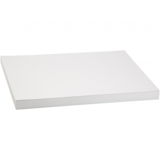 Karton, A3, ark 297x420 mm, 250 g, hvid, 100ark/ 1 pk.