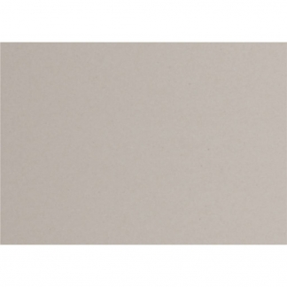 Maskinpap, ark 70x100 cm, tykkelse 1.3 mm, 1000 g, gr&aring;, 25 ark/ 1 pk.