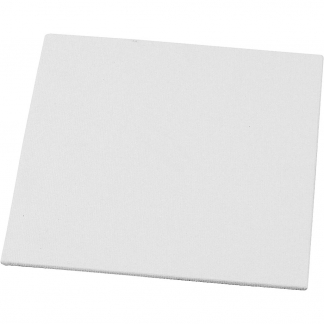 Malerplade, str. 15x15 cm, tykkelse 3 mm, 280 g, 10 stk./ 1 pk.