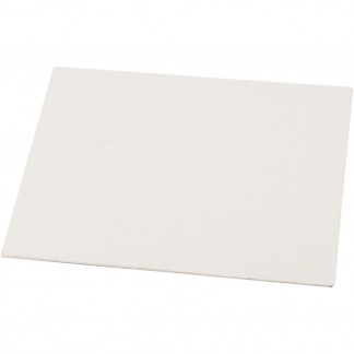 Malerplade, str. 18x24 cm, 280 g, hvid, 1 stk.