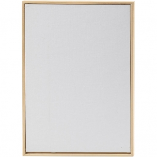 Malerplade med træramme, A4, str. 29,7x21 cm, 280 g, hvid, 10 stk./ 1 pk.