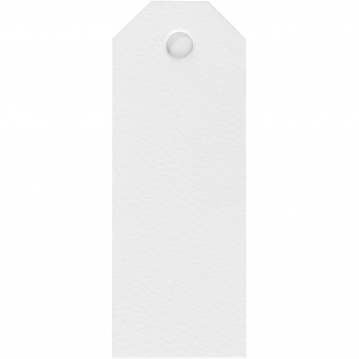 Manilamærker, str. 3x8 cm, 220 g, hvid, 20 stk./ 1 pk.