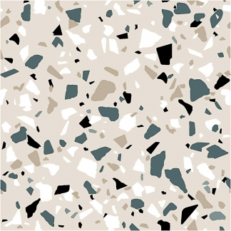 Servietter, Terrazo, str. 33x33 cm, 20 stk./ 1 pk.
