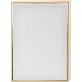 Malerlærred med træramme, A4, str. 21x29,7 cm, 280 g, hvid, 1 stk.