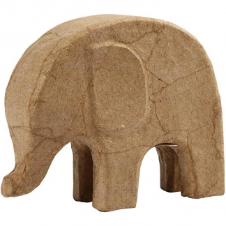 Elefant, H: 14 cm, L: 17 cm, 1 stk.