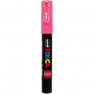 Posca Tusch, streg 0,7 mm, pink, 1 stk.