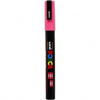 Posca Tusch, streg 0,9-1,3 mm, pink, 1 stk.