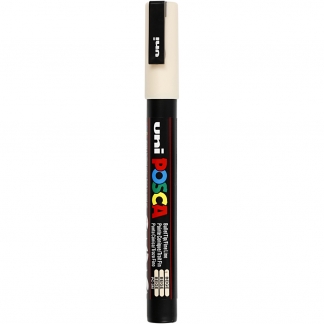 Posca Tusch, streg 0,9-1,3 mm, beige, 1 stk.