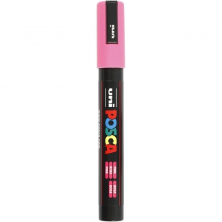 Posca Tusch, streg 2,5 mm, pink, 1 stk.