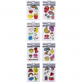 Soft Stickers, 12,2x17,75 cm, 8x10 ark/ 1 pk.