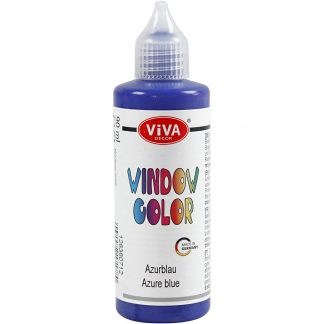 Viva Decor Window Color, azure, 90ml/ 1 fl.