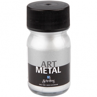 Hobbymaling Metallic, sølv(5110), 30 ml/ 1 fl.