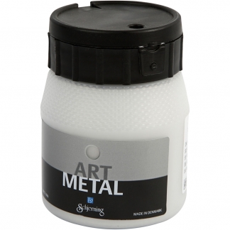 Hobbymaling Metallic, sølv(5110), 250 ml/ 1 fl.